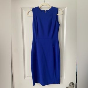Royal Blue Size 2 Calvin Klein Dress